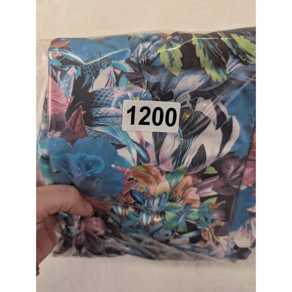 Nike Golf Dri-FIT Sleeveless Polo Shirt Women Medium Floral Athleisure Tropical - Picture 8 of 8